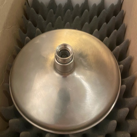 Waterworks Henry Ceiling Mounted 8” Shower Rose ONLY in Matte Nickel - Picture 4 of 7